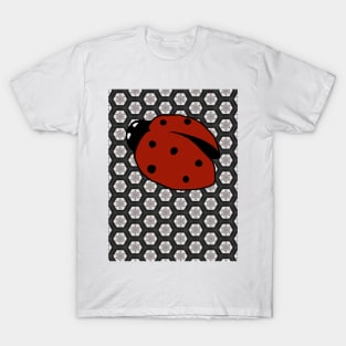 Ladybug with Background T-Shirt